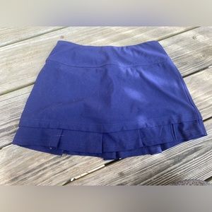 Y2K Navy Blue Bolle Activewear Skort